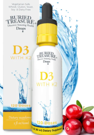 D3 5,000IU with K2 (120 servings)