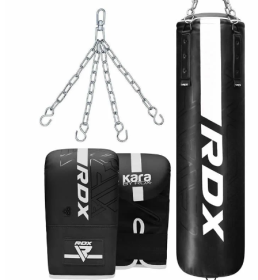 3PC PUNCH BAG F6 MATTE BLACK 5FT