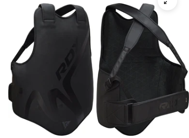 CHEST GUARD T 15 MATTE BLACK