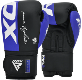 BOXING GLOVES REX F4 BLUE/BLACK (size: 16oz)