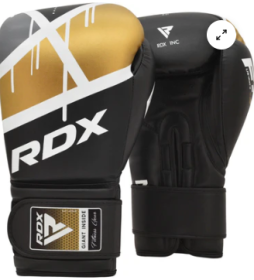 BOXING GLOVE BGR F7 BLACK GOLDEN (size: 12oz)