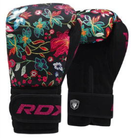 BOXING GLOVES FL 3 FLORAL BLACK (size: 10oz)