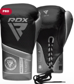 BOXING GLOVES MARK PRO FIGHT TRI KORTA 2 SILVER (size: 10oz)