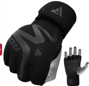 GRAPPLING GLOVE NEOPRENE T15 MATTE BLACK (size: L)