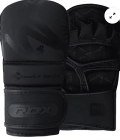 GRAPPLING GLOVES SHOOTER T 15 MATTE BLACK (size: M)