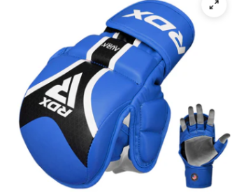 GRAPPLING GLOVES SHOOTER AURA PLUS T 17 BLUE/BLACK (size: XL)