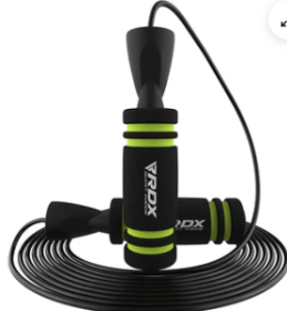 SKIPPING ROPE WITH WEIGHT X2 (Color: GREEN 10.3FT (15749))