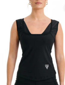 SWEAT VEST WOMEN'S W1 BLACK (size: M)