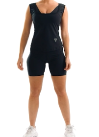 SWEAT VEST WOMEN'S W1 BLACK (size: S)