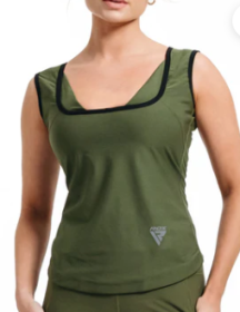 SWEAT VEST WOMEN'S W1 ARMY GREEN (size: S)