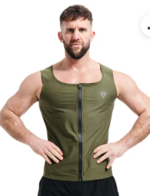 SWEAT VEST MENS M2 ARMY GREEN (size: L)