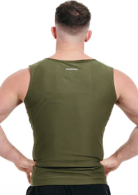 SWEAT VEST MENS M2 ARMY GREEN (size: XL)