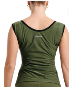 SWEAT VEST WOMEN'S W2 ARMY GREEN (size: L)