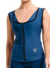 SWEAT VEST WOMEN'S W2 NAVY BLUE