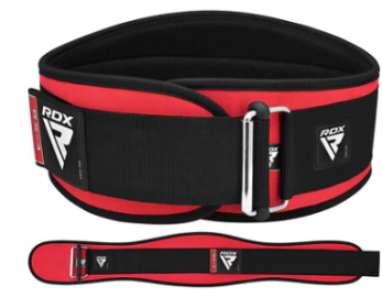 WEIGHT LIFTING BELT EVA CURVE RX3 RED (size: M)