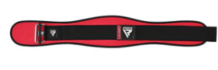 WEIGHT LIFTING BELT EVA CURVE RX3 RED