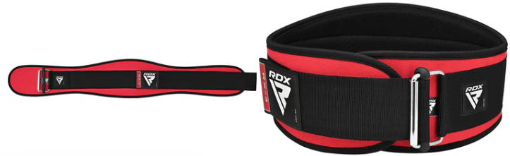 WEIGHT LIFTING BELT EVA CURVE RX3 RED (size: XL)