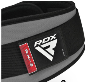 WEIGHT LIFTING BELT EVA CURVE RX3 GRAY (size: XL)