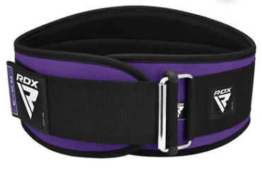 WEIGHT LIFTING BELT EVA CURVE RX3 PURPLE (size: S)