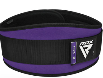 WEIGHT LIFTING BELT EVA CURVE RX3 PURPLE (size: XS)