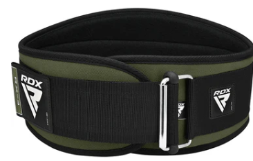 WEIGHT LIFTING BELT EVA CURVE RX3 ARMY GREEN (size: M)