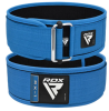 WEIGHT LIFTING STRAP BELT RX1 BLUE