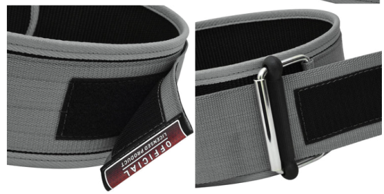 WEIGHT LIFTING STRAP BELT RX1 GRAY (size: XL)