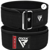 WEIGHT LIFTING STRAP BELT RX1 BLACK