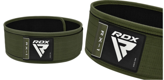 WEIGHT LIFTING STRAP BELT RX1 ARMY GREEN (size: XL)