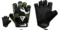 GYM GLOVES SUMBLIMATION F6 BLACK/GREEN