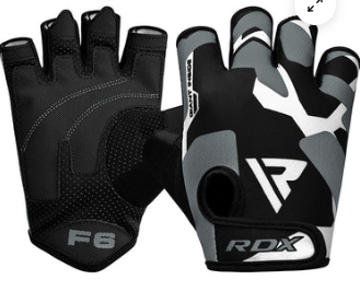 GYM GLOVES SUMBLIMATION F6 GRAY (size: M)