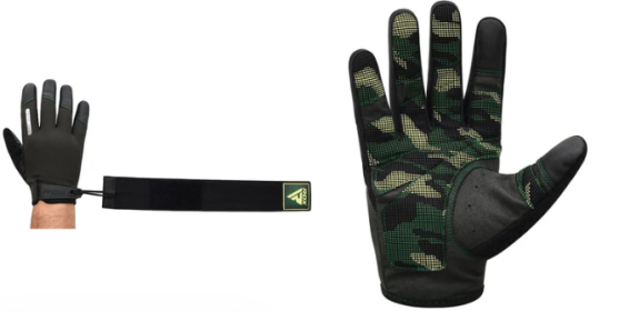 GYM TRAINING GLOVES T2 FULL ARMY GREEN (size: XL)