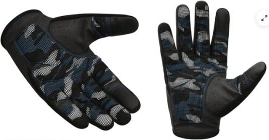 GYM TRAINING GLOVES T2 FULL BLUE (size: S)