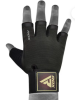 GYM TRAINING GLOVES T2 HALF BROWN