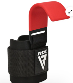 GYM HOOK STRAP (Color: RED PLUS)