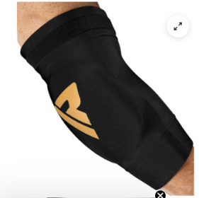 HOSIERY ELBOW FOAM BLACK/GOLDEN (size: XL)