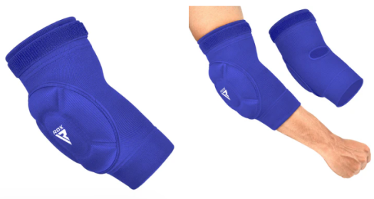 HOSIERY ELBOW FOAM BLUE/WHITE (size: XL)