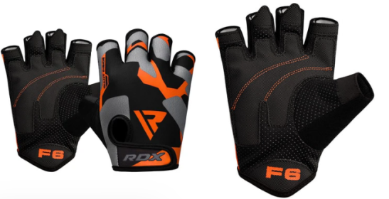 GYM GLOVES SUMBLIMATION F6 ORANGE (size: L)