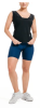 SWEAT WOMEN'S SHORTS W1 NAVY BLUE