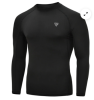 CLOTHING T15 COMPRESSION RASH GUARD BLACK FULL