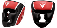 HEAD GUARD AURA PLUS T 17 RED/BLACK