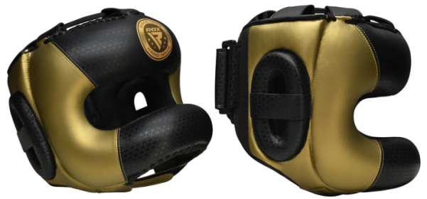 HEAD GUARD MARK PRO TRAINING TRI LIRA 2 GOLDEN (size: S)