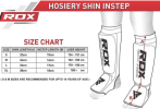 HOSIERY SHIN INSTEP FOAM RED