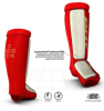 HOSIERY SHIN INSTEP FOAM RED