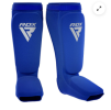 HOSIERY SHIN INSTEP FOAM BLUE/WHITE