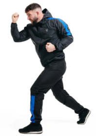 CLOTHING SAUNA SUIT H1 BLUE (size: S)