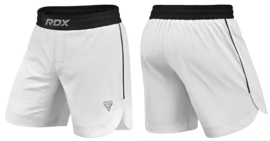 MMA SHORTS T15 WHITE (size: 3XL)