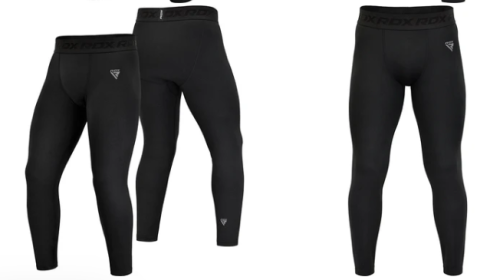 CLOTHING T15 COMPRESSION TROUSER BLACK (size: M)