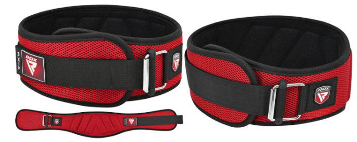 WEIGHT LIFTING BELT EVA CURVE RX4 RED (size: M)