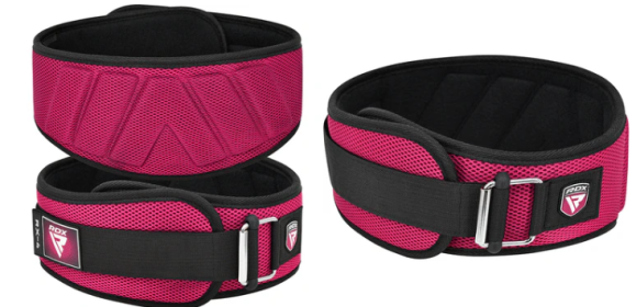 WEIGHT LIFTING BELT EVA CURVE RX4 PINK (size: S)